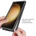 Miniatyrbillede 2 af 4: 360 Full Cover Edge Case Samsung Galaxy S24 Ultra Sort