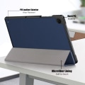 Pikkukuva 6 / 10: Samsung Galaxy Tab A9 Plus -kotelo Tri-fold - sininen