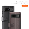 Pikkukuva 5 / 9: Aito nahkakotelo Google Pixel 8 musta