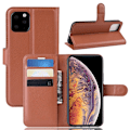 Pikkukuva 1 / 5: Nahkakotelo iPhone 11 Pro Max - Ruskea