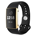 Pikkukuva 2 / 5: Fitbit Charge 3/4:lle tarkoitettu kattava TPU-kuori, kulta