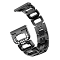 Miniatyrbild 1 av 4: Rhinestone Metallarmband Galaxy Watch Active Svart