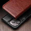 Pikkukuva 3 / 5: Qialino Nahkainen Lompakkokotelo iPhone 15 Musta