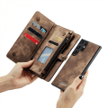 Miniatyrbillede 2 af 5: CaseMe Multi-Slot 2 i 1 Pungetui Galaxy S23 Ultra Brun
