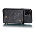 Miniatyrbillede 3 af 4: Etui med pung til iPhone 11 Sort