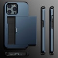 Miniatyrbillede 5 af 6: Skal med kortholder iPhone 14 Pro Max Mørkeblå