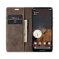 Miniatyrbild 2 av 9: CaseMe Slim Plånboksfodral Google Pixel 9 Brun