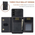 Miniatyrbild 9 av 10: DG.MING 2 in 1 Magnetic Card Slot Case Samsung Galaxy S24 Black
