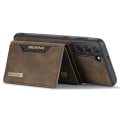 Miniatyrbillede 3 af 10: DG.MING 2 i 1 Magnetisk Kortlomme Etui Samsung Galaxy S24 Brun