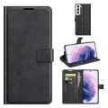 Pikkukuva 1 / 6: Nahkainen lompakkokotelo Samsung Galaxy S22 Plus - Musta