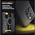 Miniatyrbillede 7 af 9: Spigen iPhone 15 Pro Max Cover Rugged Armor MagSafe Sort