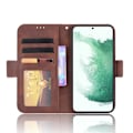 Pikkukuva 3 / 5: Monikäyttöinen lompakkokotelo Samsung Galaxy S22 Plus - Ruskea