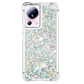 Pikkukuva 2 / 4: Glitter Bling TPU -kotelo Xiaomi 13 Lite -hopea