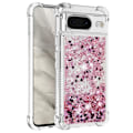 Miniatyrbild 1 av 4: Glitter Bling TPU Case Google Pixel 8 Roséguld