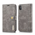 Miniatyrbild 8 av 8: DG.MING 2-in-1 Magnet Wallet iPhone XS Max Brown