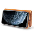 Miniatyrbild 5 av 7: DG.MING 2-in-1 Magnet Wallet iPhone 13 Pro Max Cognac