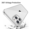 Pikkukuva 2 / 7: LEEU DESIGN Air TPU -kuori iPhone 12 Minille, läpinäkyvä