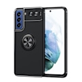 Pikkukuva 1 / 6: Samsung Galaxy S21 FE:n musta kuori rengaskannattimella