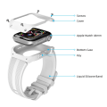 Miniatyrbillede 6 af 6: Armor Silikonarmbånd Apple Watch 44mm Hvid
