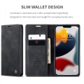 Pikkukuva 3 / 7: CaseMe Slim Lompakkokotelo iPhone 13 Pro Max Musta