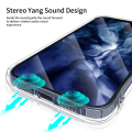 Miniatyrbild 3 av 5: LEEU DESIGN Air TPU Skal iPhone 12/12 Pro Transparent