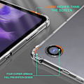 Miniatyrbild 6 av 7: Skal Samsung Galaxy Tab A8 10.5 TPU Transparent