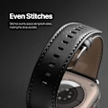 Miniatyrbillede 5 af 9: Dux Ducis Læderarmbånd Apple Watch 38/40/41 mm Sort