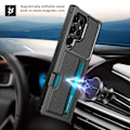 Miniatyrbillede 6 af 7: Armor Card Case Galaxy S25 Ultra Sort