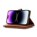 Miniatyrbillede 5 af 7: Pungetui Multi-Slot iPhone 16 Pro Cognac