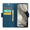 Miniatyrbillede 2 af 10: CaseMe Slim Pungetui RFID-beskyttelse Google Pixel 8 Blå