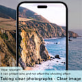 Miniatyrbild 5 av 5: Imak Härdat Glas Linsskydd iPhone 15/iPhone 15 Plus Svart