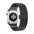 Miniatyrbillede 2 af 4: Metalrem med Butterfly-spænde til Apple Watch Series 10 46mm Sort
