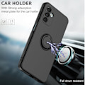Miniatyrbillede 2 af 5: Samsung Galaxy A14 Cover med Ringholder Sort