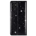 Miniatyrbillede 7 af 7: Glitter Pungetui Samsung Galaxy S22 Ultra Sort