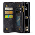 Miniatyrbillede 2 af 9: CaseMe Multi-Slot 2 i 1 Pungetui iPhone 16 Sort