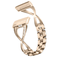 Pikkukuva 1 / 3: Rhinestone-kristallarmband Fitbit Versa 3/Sense Guld