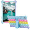 Miniatyrbild 1 av 9: Samsung Galaxy Tab A7 10.4 2020 Skal Pop It Fidget Babyblå