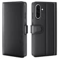 Äkta Läderfodral Samsung Galaxy A56 Svart