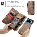 Pikkukuva 8 / 9: CaseMe Multi-Slot 2-in-1 Lompakko Kotelo Google Pixel 9 Pro XL Ruskea