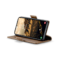Miniatyrbillede 4 af 10: CaseMe Slim Wallet Case RFID-beskyttelse Samsung Galaxy S25 Brun