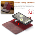 Miniatyrbild 6 av 10: DG.MING 2-in-1 Magnet Wallet Google Pixel 7a Red