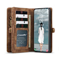 Miniatyrbillede 5 af 7: CaseMe Pungetui Galaxy S21 FE Multi-Slot Brun