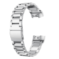 Pikkukuva 3 / 4: Fitbit Charge 3/4 hopea metallinen ranneke