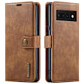 Pikkukuva 1 / 8: DG.MING 2-in-1 Magnet Plånbok Google Pixel 7 Pro Cognac