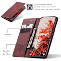 Pikkukuva 5 / 9: CaseMe Slim Lompakkokotelo Xiaomi 14 Pro Punainen