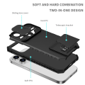Miniatyrbillede 5 af 9: Kickstand Cover iPhone 14 Pro Kamerabeskyttelse Sort