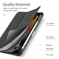 Miniatyrbillede 6 af 10: Dux Ducis Domo Tri-fold Case Apple iPad 11 11th Gen (2025) Sort