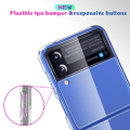 Miniatyrbillede 7 af 9: Crystal Hybrid Cover Samsung Galaxy Z Flip 4 Transparent