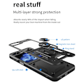 Miniatyrbillede 10 af 10: Hybridskal Samsung Galaxy Z Flip 6 Ringholder Sort