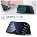 Miniatyrbillede 5 af 10: DG.MING 2 i 1 Magnetisk Kortlomme Etui iPhone 16 Pro Grøn
